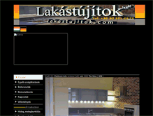 Tablet Screenshot of lakastujitok.com